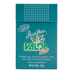 Valda Diet Sem AÇucar Fliptop 24g