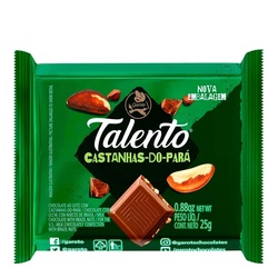 Choc Talento Castanha Do Para 25g