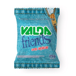 Valda Friends Sem Acucar Menta 25g