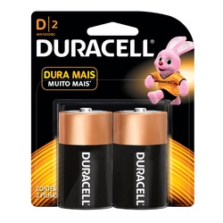 Pilha Duracell D2 Mn1300b2 C/2