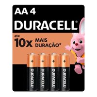 Pilha Duracell Aa4 Mn1500b4 C/4