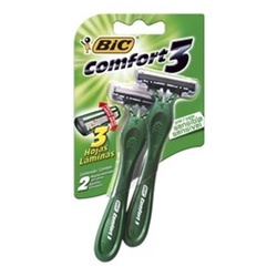 Ap Barbear Bic Confort3 Sensitive 2un