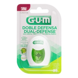 Fio Dental Gum Dual Defense 35m