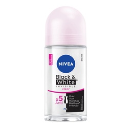 Des Nivea Roll 50ml Inv Bl/wh Fem Clear