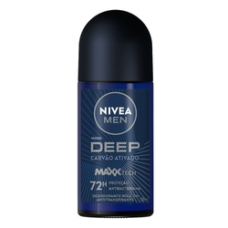Des Nivea Roll 50ml Deep Carvao Ativ Men