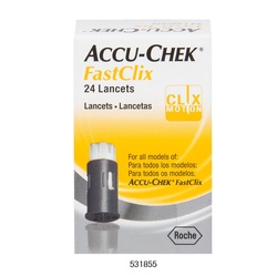 Accu-chek Fastclix 24 Lancetas