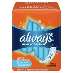 Abs Always Protecao Seca 8un
