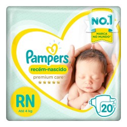 Fr Pampers Rn 20 Fraldas