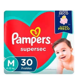 Fr Pampers Supersec M 30un