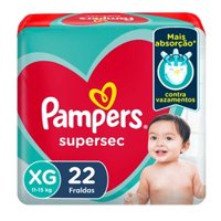 Fr Pampers Supersec Xg 22un