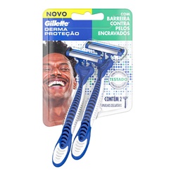 Ap Barbear Gillette Derma Protecao C/2