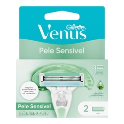 Carga Gillete Venus Pele Sensivel C/2