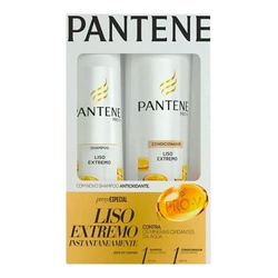 Kit Sh+cond Pantene 400ml Liso Extremo