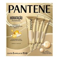 Ampola Pantene Hidro Caute 3x15ml