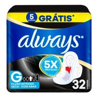 Abs Always Noite Seca C/abas 32un