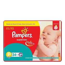 Fr Pampers Supersec P 34un