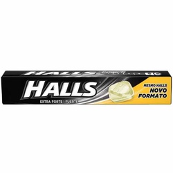 Bala Halls Extra Forte Preto 27.5g