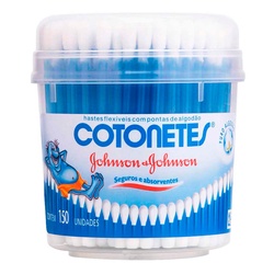 Hastes Flex Cotonetes J_j Pote 150un