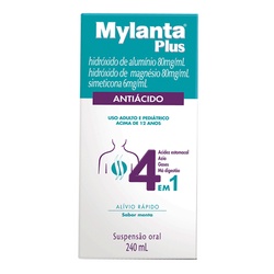 Mylanta Plus Tradic Menta 240ml