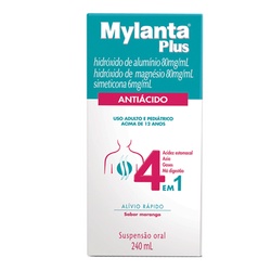 Mylanta Plus Morango 240ml