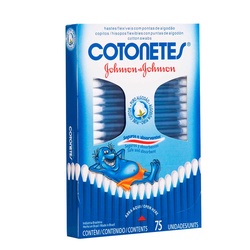 Hastes Flex Cotonetes J_j 75un