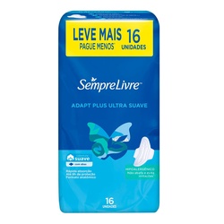 Abs Sempre Livre Adapt Plus C/abas 16un