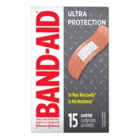 Band-aid Transp Ultra Pot 15un