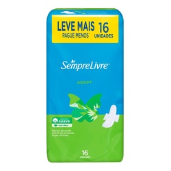 Abs Sempre Livre Adapt C/abas 16un