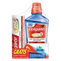 Enx Bucal Colgate Total Clean 500ml + Cr