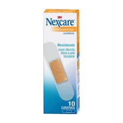 Curativo Nexcare Transparente 10un