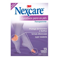 Curativo Nexcare P/ Pes 15un