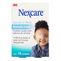 Protetor Ocular Inf Gentil A Pele 10un