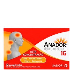Anador 1g 10 Cpr - Venceu 11-25