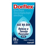 Analgésico E Relaxante Muscular Dorflex Gotas 20ml
