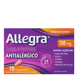 Allegra 120mg 10cp