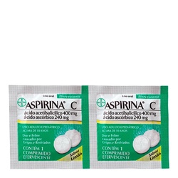 Aspirina C Limao 2cp Eferv