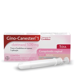 Gino-canesten 500mg 1cp + 1 Apl - Venceu