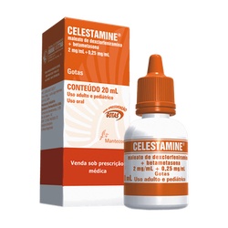 Celestamine 0,25+2mg Fr 20ml Gotas