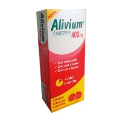 Alivium 400mg 10cpr Gel  - Venceu