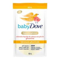 Sab Liq Dove Baby Hidr Glicena Ref 180ml