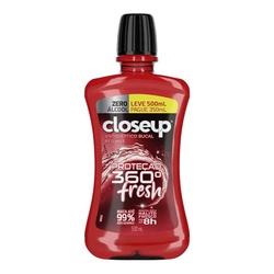 Enx Bucal Close Up Red S/alcool 500ml