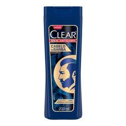 Sh Clear Cabelo Barba 200ml