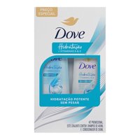 Kit Dove Sh 400ml+cond 200ml HidrataÇÃo