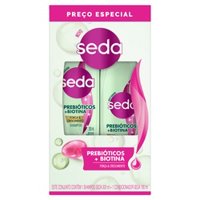 Kit Sh + Cond Seda Biotina+probio 300ml