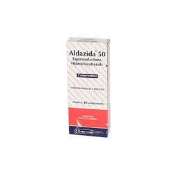 Aldazida 50mg 30 Cp