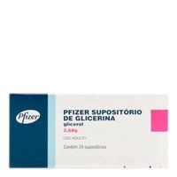 Supositorio Glicerina Adulto 24un - Pfiz