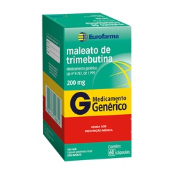 Trimebutina 200mg 60cp - Gen Euro