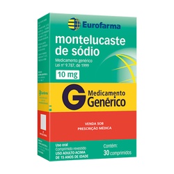 Montelucaste De Sodio 10mg C/30cpr Mast