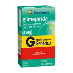 Glimepirida 4mg 30cpr Gen.