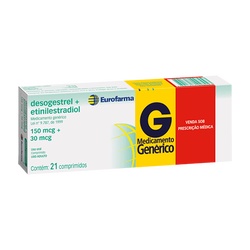 Desogestrel + Etinilestradi 150+30 21c